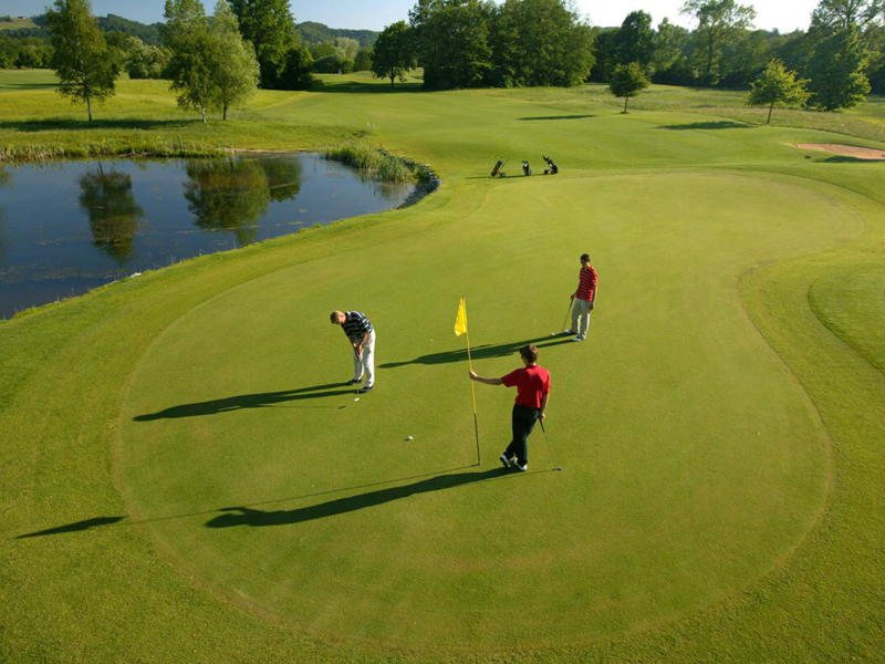 Golf course nearby to the golf hotel Das Sonnreich in Bad Loipersdorf (Styria)