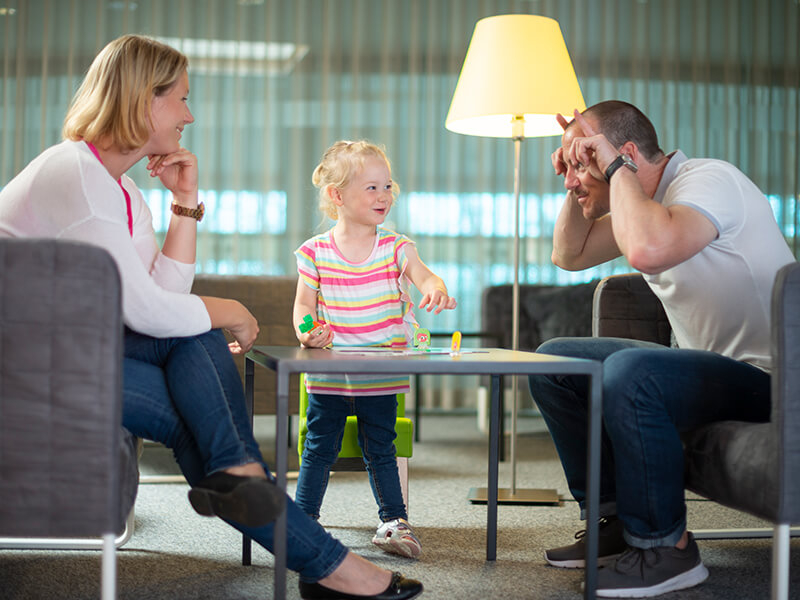 Familien Sunny Lounge